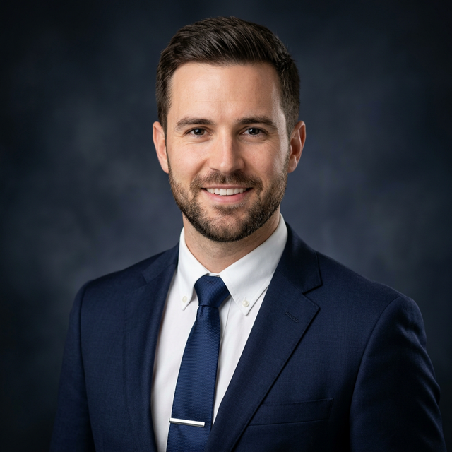 Professional corporate headshot